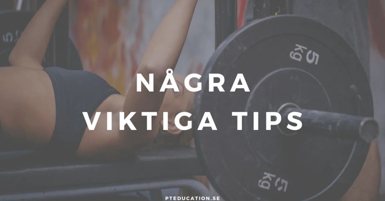 Bänkpress tips